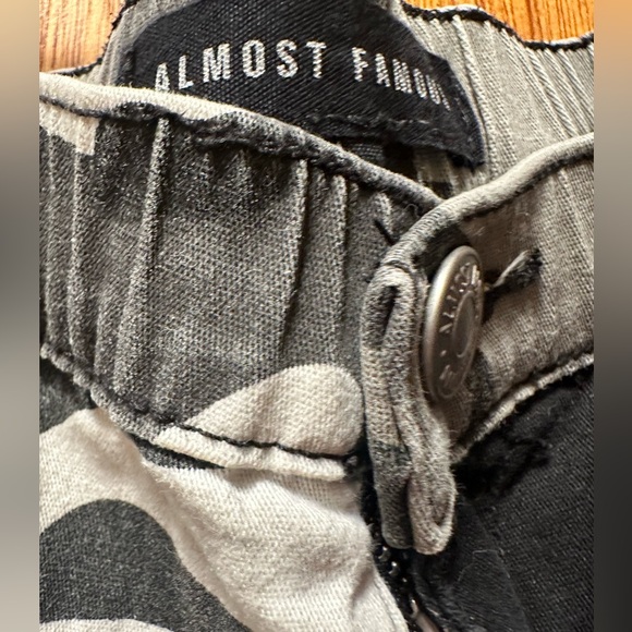 Almost Famous Camouflage and Black Cargo Pants - Picture 2 of 3
